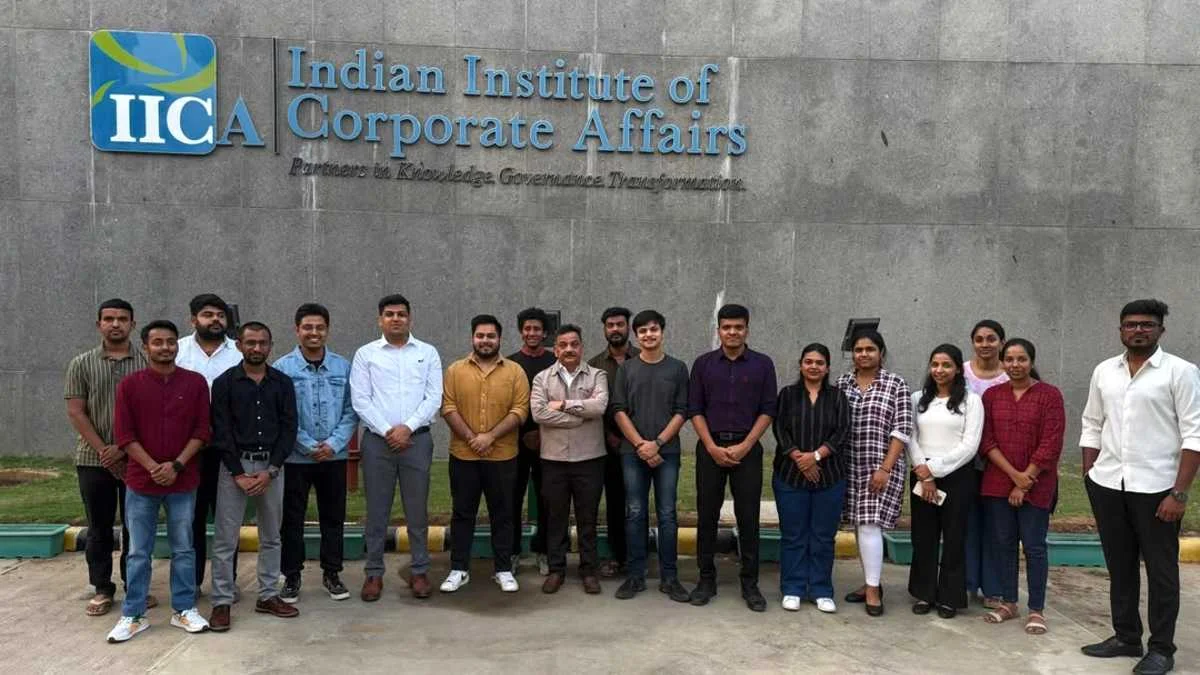 Indian Institute of Corporate Affairs students