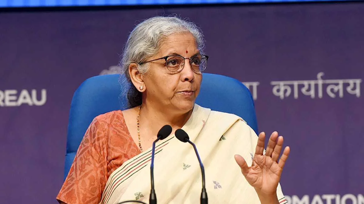 finance minister Nirmala Sitharaman