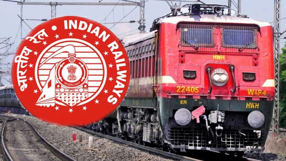 indian railways red engine train